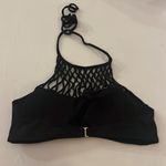 a.n.a . Women’s Black Macrame Knot Bikini Top Size 14 Photo 2