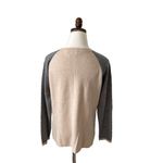 Real Clothes Saks‎ Fifth Avenue Sweater Women Large Wool Color block Vintage Photo 2