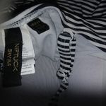 Niptuck 12 Black White Striped Pin Up Swim Suit Photo 3