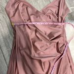Scala Elegant Mauve Maxi Dress Photo 3
