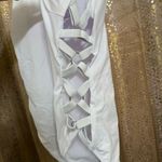 Tempt Me White One Piece Side Crisscross Cutout Swimsuit XXL NWT Photo 2