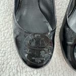Tory Burch Reva Amy Black Patent Leather Casual Block Heel Photo 8