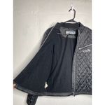 Obermeyer  Women's Quilted Jacket Size 12 Black Aspen 2005 Apres Ski Light Weight Photo 4