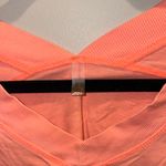 Free People  Peach Long Sleeve Crop Top Photo 2