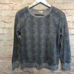 Joie Soft  Printed Mixed Fabric Sweatshirt Photo 1