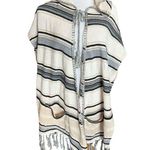 Anthropologie Womens Moth by Calexico Fringe Woven Hooded Tassel Poncho Sz XS/S Photo 1