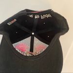 Biker Babe Hat Embroidered Tattoo USA Love 2 Ride Motorcycle Bad Girl Black Photo 5