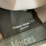 Outdoor Voices  Green Zip Front Sports Bra Photo 8