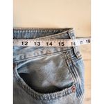 American Eagle Low Rise Womens Light Wash Denim Maxi Skirt With Slit y2K Size 8 Photo 4