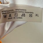 Source Unknown Women’s One Piece Orange Swimsuit Open‎ Abdomen Area Size XL Photo 5