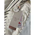 Calia Bikini top with midrise‎ bottoms size medium NWT White Photo 3