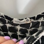 Poupette St. Barth Donna Strappy Dress Black Net Tassel Small Photo 9