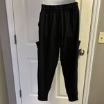 Cuddl Duds  Black Joggers with Pockets- Small Photo 9