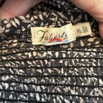 Faherty  Size XL Beatrice Smocked Top Blouse Leaf Print Boho Bohemian Photo 4