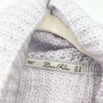 ZARA  Womens Fall Italian Knit Turtleneck Cropped‎ Pullover Sweater Size M Purple Photo 2