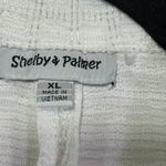 Shelby & Palmer Blazer XL White Metallic Sparkle Open Front Career Jacket NEW Photo 4