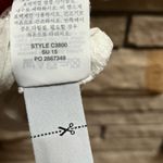 J.Crew white silver metallic palm tree print t shirt cotton modal white xs Photo 5