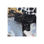 Thalia Sodi Pants Womens Multicolored Slim Fit Highrise Chain Animal Print Photo 3