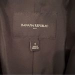 Banana Republic Blazer Jacket Women's 4 Gray Black Business Casual Y2K Career Photo 9