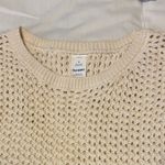 Old Navy NWT Open-Stitch Vest, Creme De La Creme, Sz. Small Photo 5