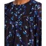 AQUA  Women's Floral Print Long Sleeve‎ Button Down Blouse - XXL Photo 3