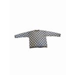 VTG Alpaca Imports Hand Knit Cardigan Sweater Alpaca Wool Snowflake Festive Black Size L Photo 11