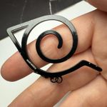 Naruto Hidden Leaf Village Logo Anime Dangle Pierced Earrings Lot Of 2 Photo 12