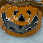 Halloween Orange Pumpkin Scarecrow Hat Jacko lantern Pin Brooch Jewelry Photo 3