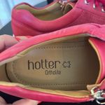 Hotter ChaseāLeather Ortholite pink side zip sneakers size 6.5 Photo 8