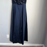 NEW  Dresses Sachin & Babi Midnight Bella Sequin Formal Gown Photo 7