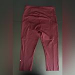 Lululemon athletica Burgundy Leggings Photo 1