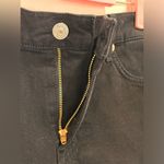 7 For All Mankind  Jean Shorts Cut Off High Rise 26 Black Beach Classic Vacay Photo 7