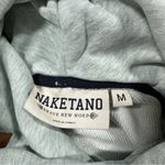 Naketano  Darth Cowl Neck Hooded Sweatshirt Longsleeve in Light Green Mint M Photo 8