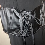 Dolls Kill NWT Maiden Orchestrated Chaos black mesh tiered asymmetric goth dress Photo 2