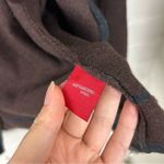 Krimson Klover Brown Knit Asymmetrical Zip Wool Jacket Size XS Photo 3