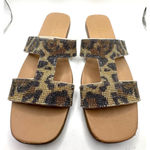 Kelly & Katie Sandals, women's Size 7, Brown & Gold rhinestones Photo 1