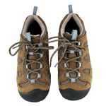 Keen  Brown Leather Lace Up Hiking Shoes Sneakers Women's Size 7 Photo 1