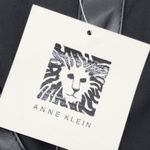 Anne Klein  Sheer Top Blouse Womens Small Minimal Corporate Goth Urban Femme Photo 8