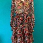 The Kooples Long-sleeved dress in Cocktail power print Photo 0