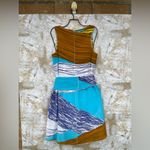Missoni M ABSTRACT SILK DRESS SIZE 6 Photo 6