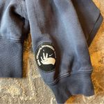 Nike Women's Navy Graphic Crewneck Sweater Photo 4