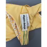 Dippin' Daisy's Dippin’‎ Daisy’s Yellow Floral Daisy Bikini Bottom Size Small NWOT Photo 1