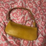 Urban Outfitters Brand New  Mustard Yellow Croc Shoulder Bag Photo 1