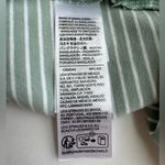 Levi's Women’s Levi’s Effortless Short Sleeve Striped Green Women's Top Size XL NWT Photo 11