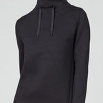 Spanx  AirEssentials Got-Ya-Covered Black Mock Neck Long Sleeve Pullover Top Sz M Photo 0