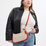 Coach NWT CV933 Teri Shoulder Bag In Signature Canvas & Leather crossbody Photo 1