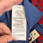 Madewell  Empire-Waist‎ Tank Maxi Dress in Floral Blue Red Size 2 NWT flaw Photo 4