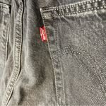 Levi's  501 Black Denim Cutoff Shorts Button Fly High Rise Size 31 Boho Grunge Photo 2