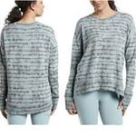 Athleta Coaster Luxe Tiedye Sweatshirt Tahitian Green Size XXS Photo 1