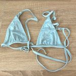 Monday swimwear ribbed bikini top Blue Size undefined Photo 2